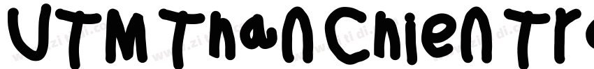 UTM Than Chien Tranh字体转换